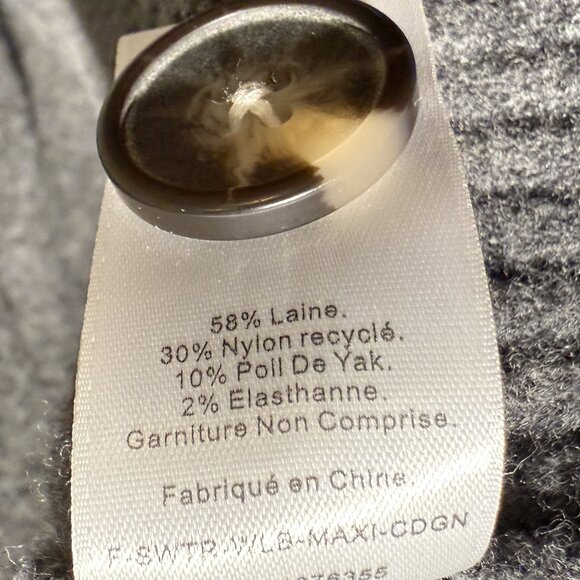 EVERLANE - Cozy Wool + Yak Wool Duster Sweater - Womens - Large - Picture 9 of 10